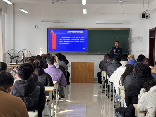 青春献国防 热血铸军魂——寿县人武部走进万博科技职业学院开展征兵宣讲